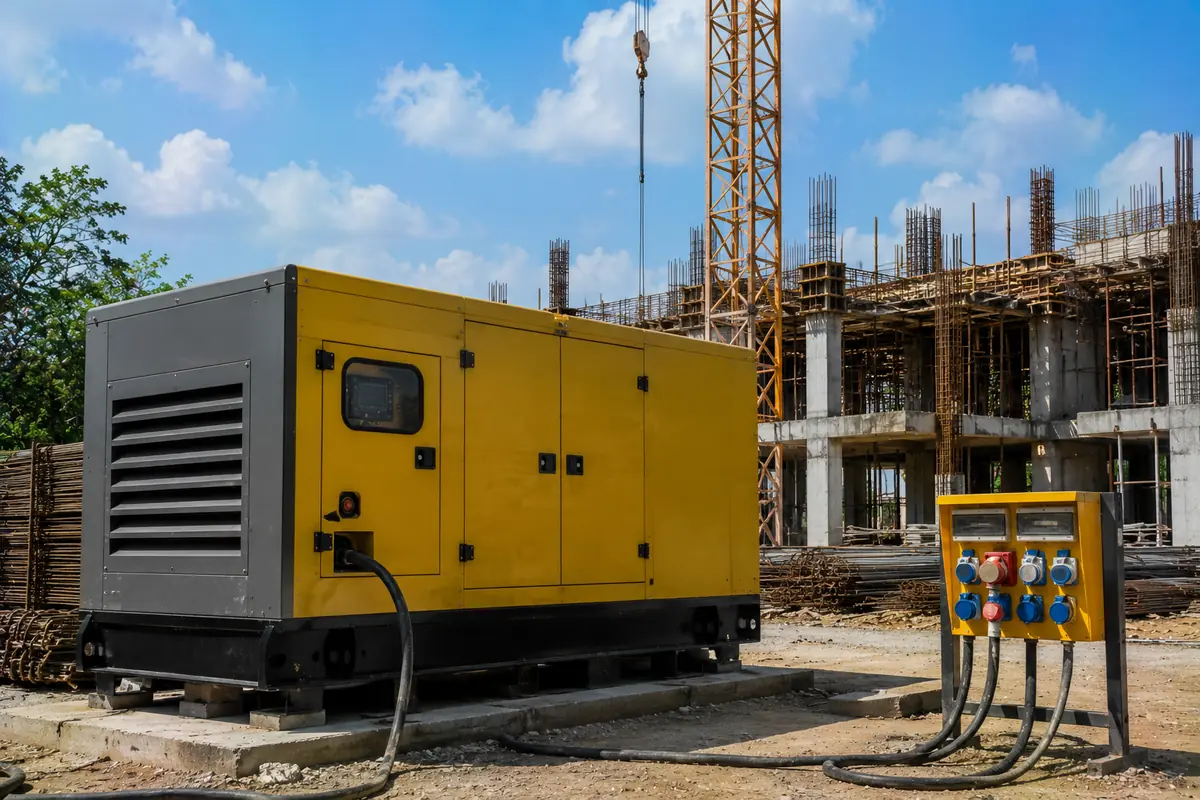 Diesel generator available for hire in Tanzania